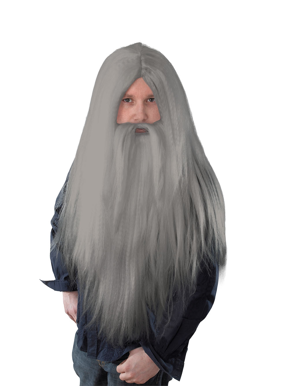 Wizard + Beard. Long Grey