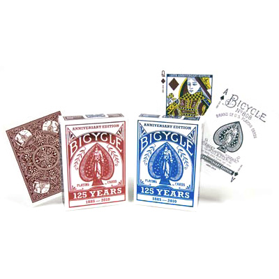125 year Anniversary Bicycle deck (6 pack mixed) by USPCC - Tric