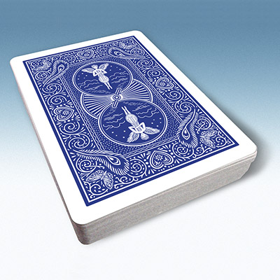 Bicycle Playing Cards 809 Mandolin Back (Blue) by USPCC - Trick