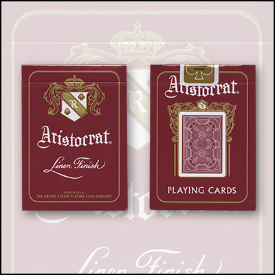 Bicycle Aristocrat 727 Bank Note Cards (Red) by USPCC - Trick Bicycle Aristocrat 727 Bank Note Cards (Red) by USPCC - Trick