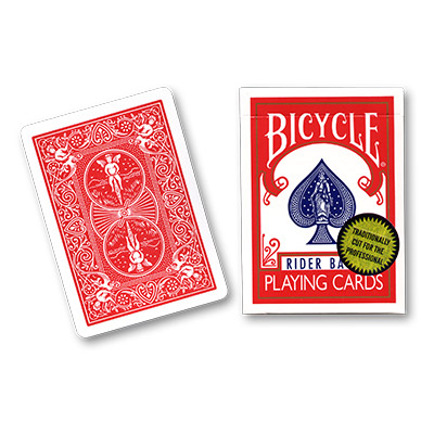 Bicycle Playing Cards (Gold Standard) - RED BACK by Richard Tur