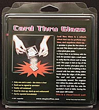 Card Thru Glass - Trick