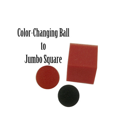 Jumbo Color Changing Ball to Square by Magic By Gosh - Trick