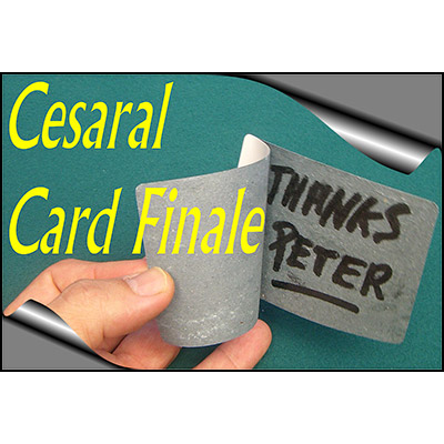 Cesaral Card Finale ( 2 Deck Red & Blue) by Cesar Alonso (Cesara