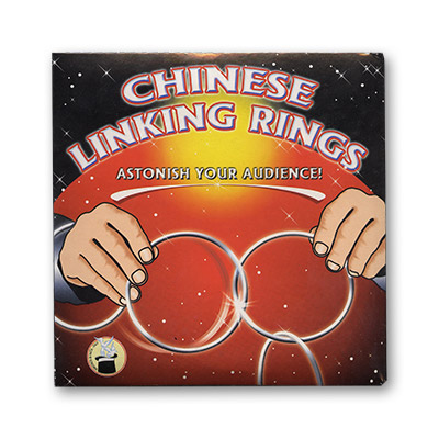 Chinese Linking Rings (5 inch) by Vincenzo DiFatta - Tricks
