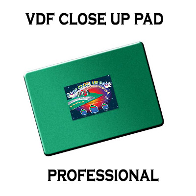 VDF Close Up Pad Professional (Green) by Di Fatta Magic - Trick