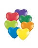 6" Carnival Heart Assortment (100 Bag)