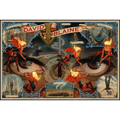 Decade Poster (Regular Edition) by David Blaine - Trick Decade Poster (Regular Edition) by David Blaine - Trick