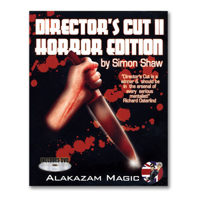 Director's Cut 2 Horror w/DVD by Simon Shaw and Alakazam Magic -