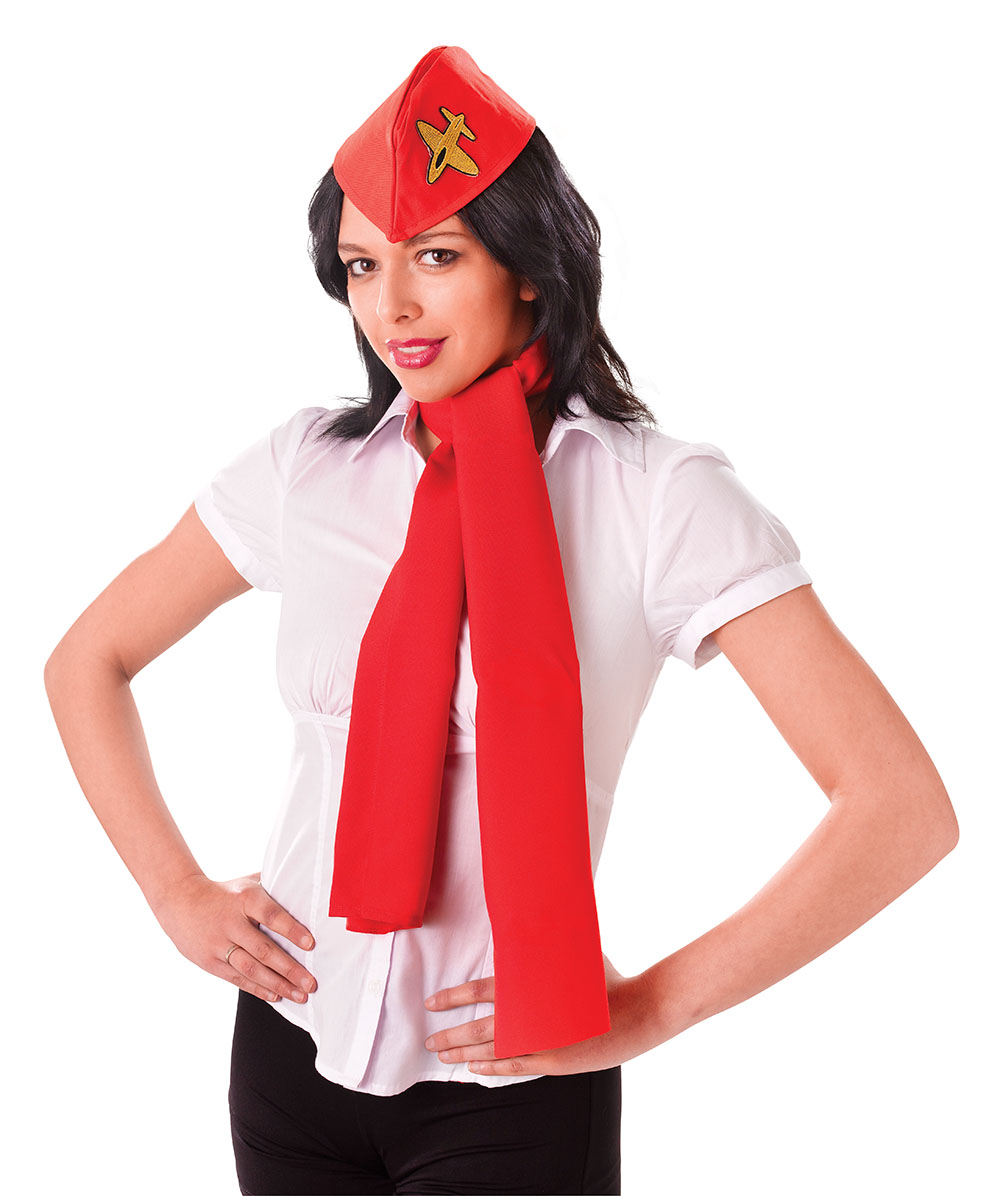 Air Hostess Kit (Hat + Scarf)