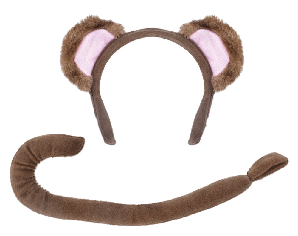 Monkey Set (Ears + Tail)