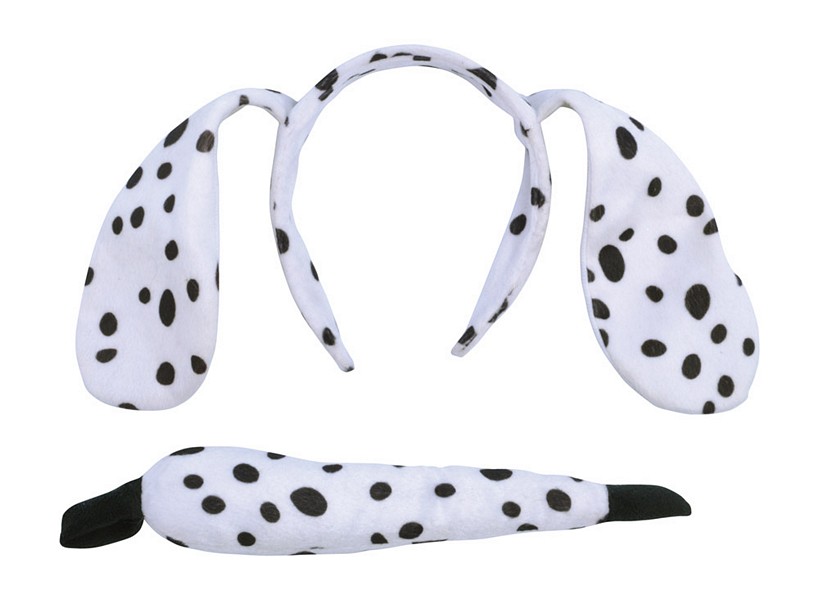 Dalmatian Set (Ears + Tail)