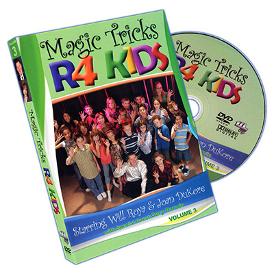 Magic Tricks R 4 Kids - Volume 3 by Will Roya and Joan DuKore -