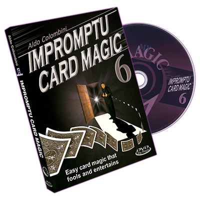 Impromptu Card Magic Volume #6 by Aldo Colombini - DVD
