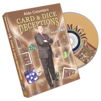 Card & Dice Deceptions Volume Two by Aldo Colombini - DVD