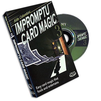 Impromptu Card Magic #3 Aldo Colombini, DVD