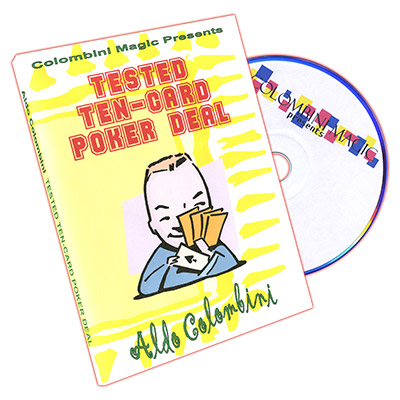 Tested Ten Card Poker Deal by Aldo Colombini - DVD