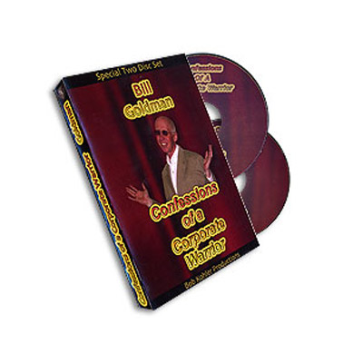 Confessions Of Corporate Warrior (2 DVD Set) by Bill Goldman - D