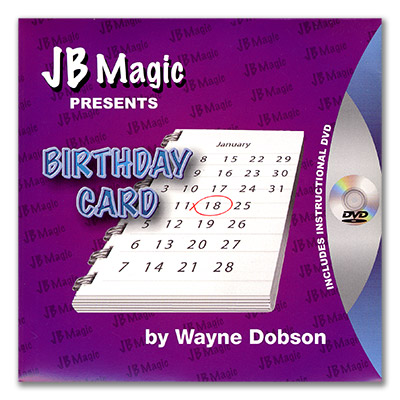 Birthday Card by Wayne Dobson and JB Magic - DVD
