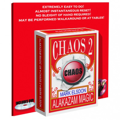 Chaos 2 w/DVD by Mark Elsdon & Alakazam Magic - DVD