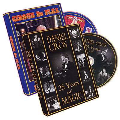 25 Years of Magic and Cirque Du Flea (2 DVD set) by Daniel Cros
