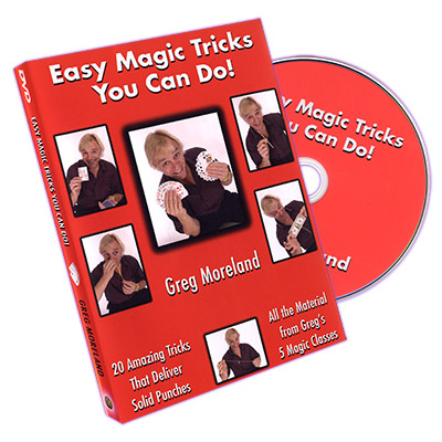 Easy Magic Tricks You Can Do by Greg Moreland - DVD