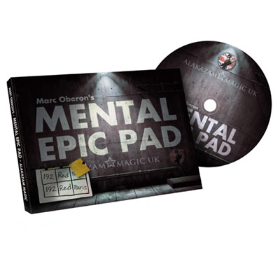 Mental Epic Pad (Props and DVD) by Marc Oberon - DVD