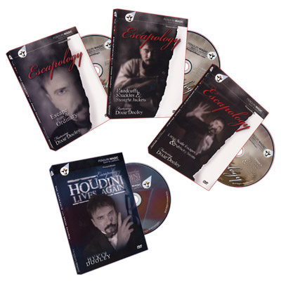 Escapology Volumes 1-3 + Bonus: Houdini Lives (4 DVD Set) by Dix