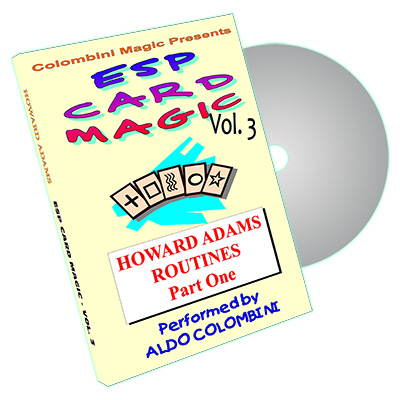 ESP Card Magic (Howard Adams Routines) Vol. 3 by Aldo Colombini
