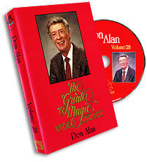 Greater Magic Video Library Vol 28 Don Alan - DVD