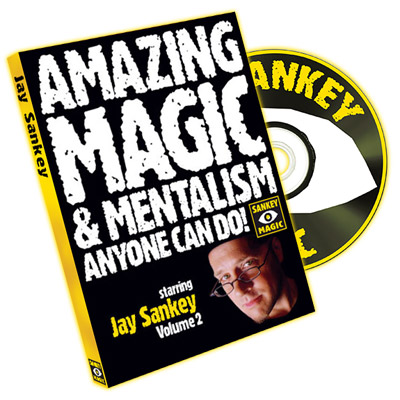 Amazing Magic and Mentalism Volume 2 by Jay Sankey - DVD