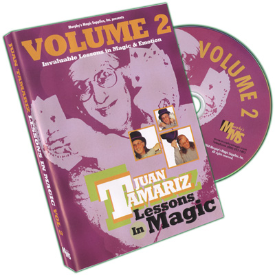 Lessons in Magic Volume 2 by Juan Tamariz - DVD
