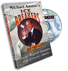 Ice Breakers (with Cards) by Michael Ammar - DVD