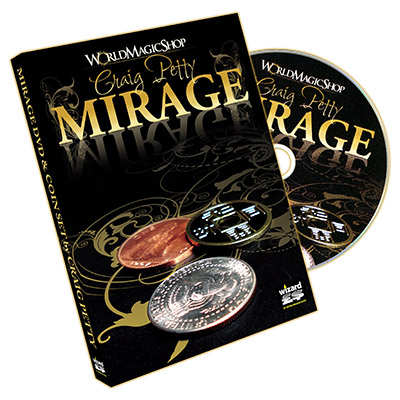Mirage - (DVD and Coin Set) by Craig Petty and World Magic Shop