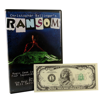 Ransom (DVD and Props) by Chris Ballinger and Magic Geek - DVD