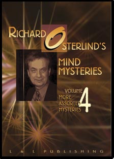 Mind Mysteries Vol. 4 (More Assort. Myst.) by Richard Osterlind