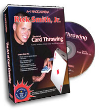 Art of Card Throwing by Rick Smith - DVD