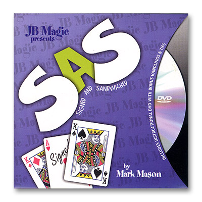 SAS (Signed And SandWiched) by Mark Mason and JB Magic - DVD