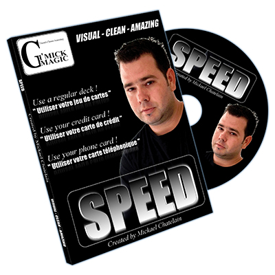 Speed (DVD and BLUE Bicycle Card) by Mickael Chatelain - DVD