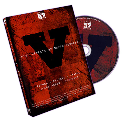 V: Five Effects by David Forrest - DVD