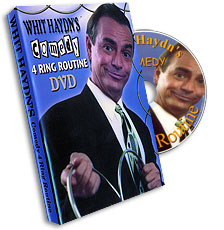 Comedy 4 Ring Linking Ring Routine Whit Haydn, DVD