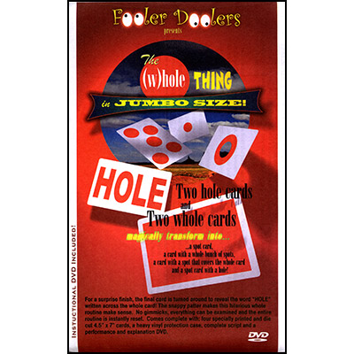 The (W)hole Thing (With Cards and DVD) by Fooler Dooler - DVD