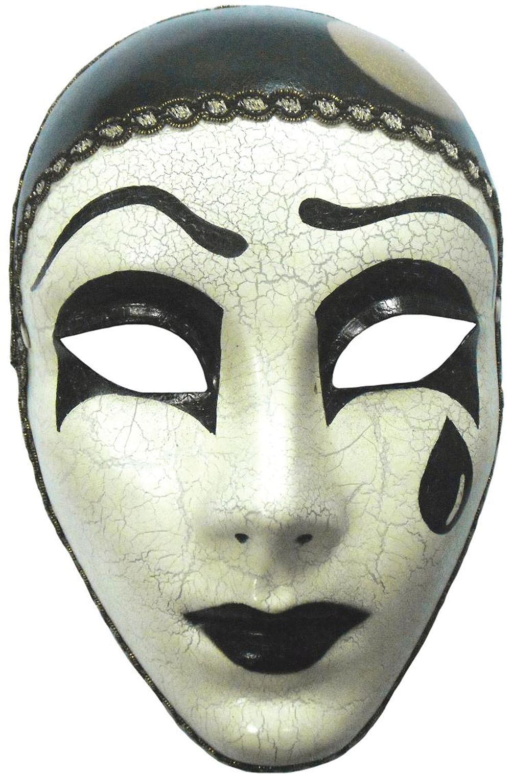 Mime Mask With Tear (H/B)