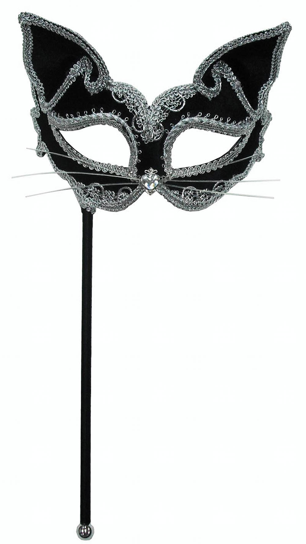 Cat Mask On Stick