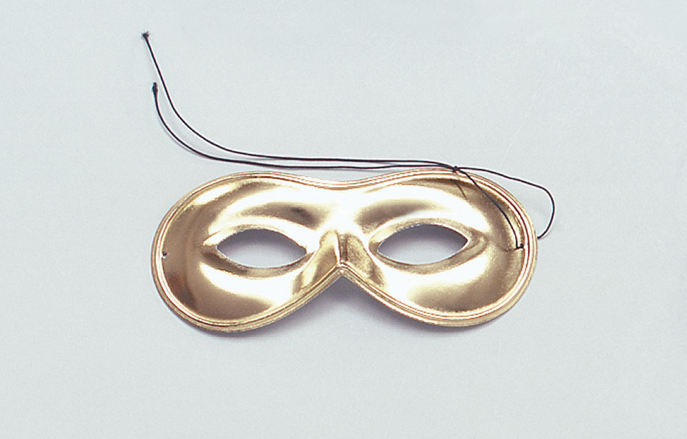 Domino Mask. Gold