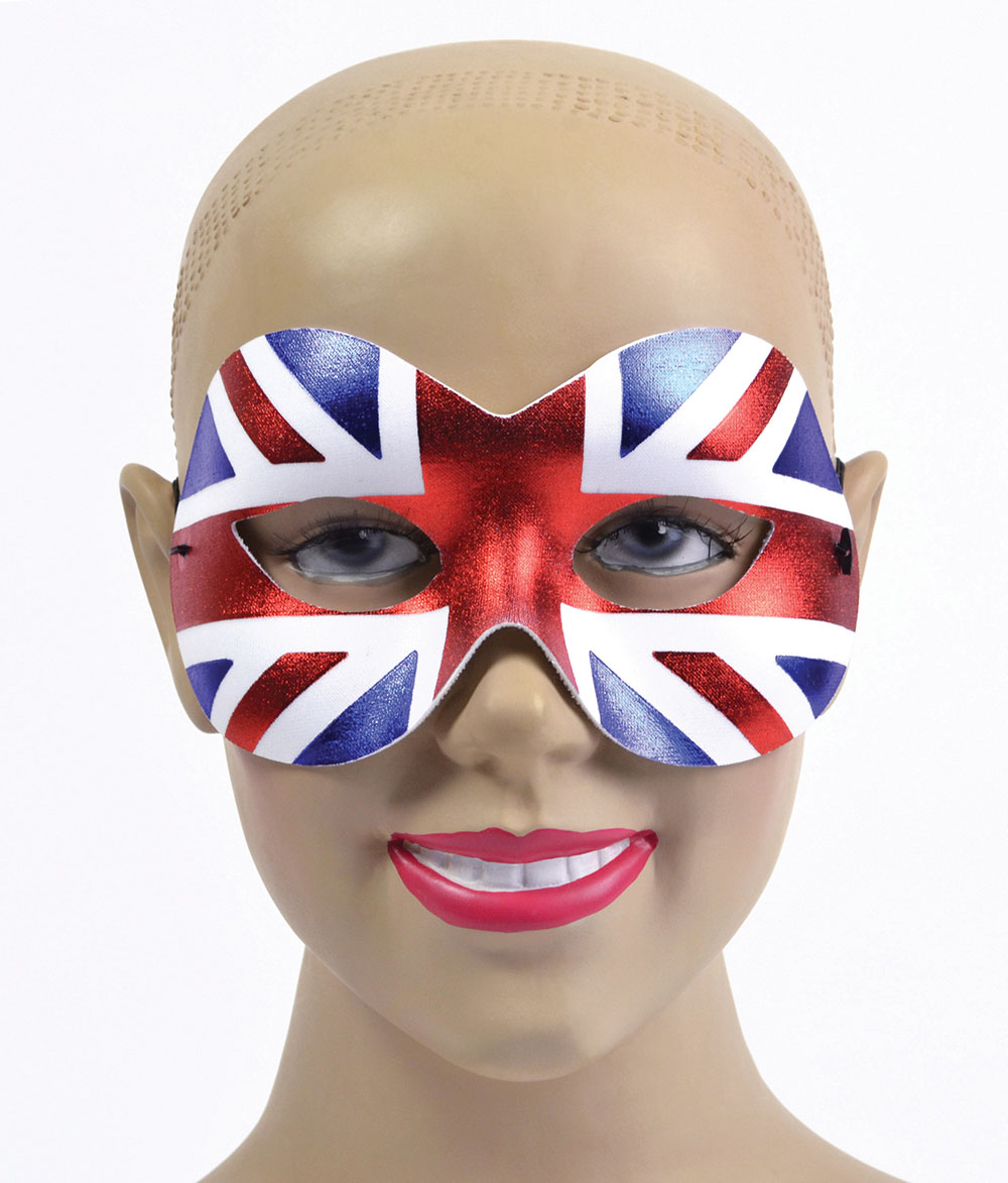 Union Jack Mask. Female
