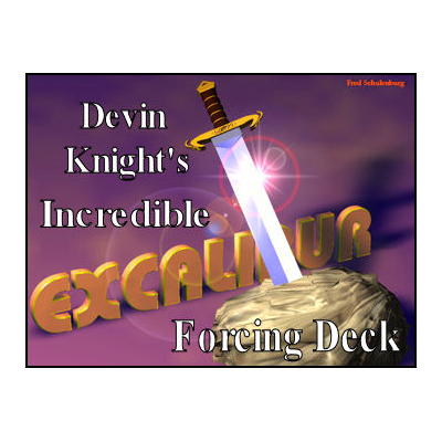 Excalibur Deck (RED) by Devin Knight - Trick