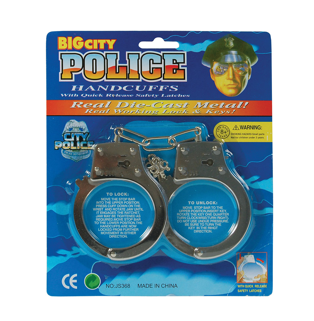Handcuffs (Blister Carded Metal)