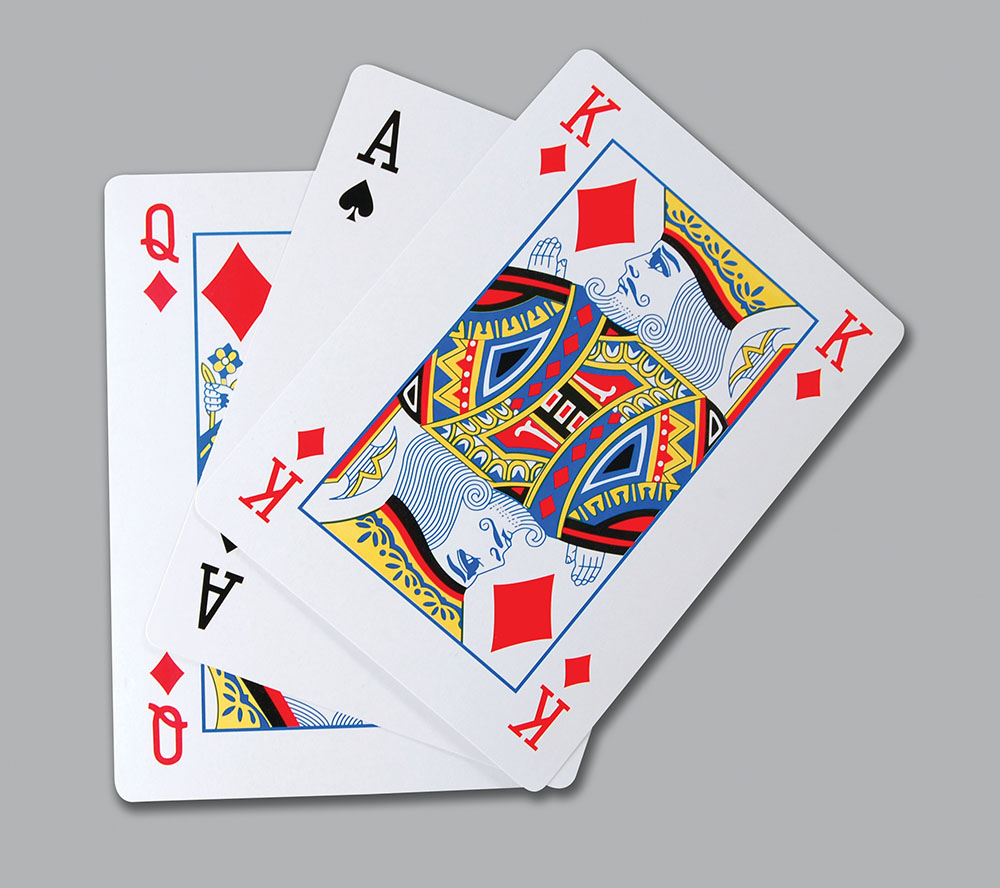 Playing Cards. Extra large (A4) - Click Image to Close