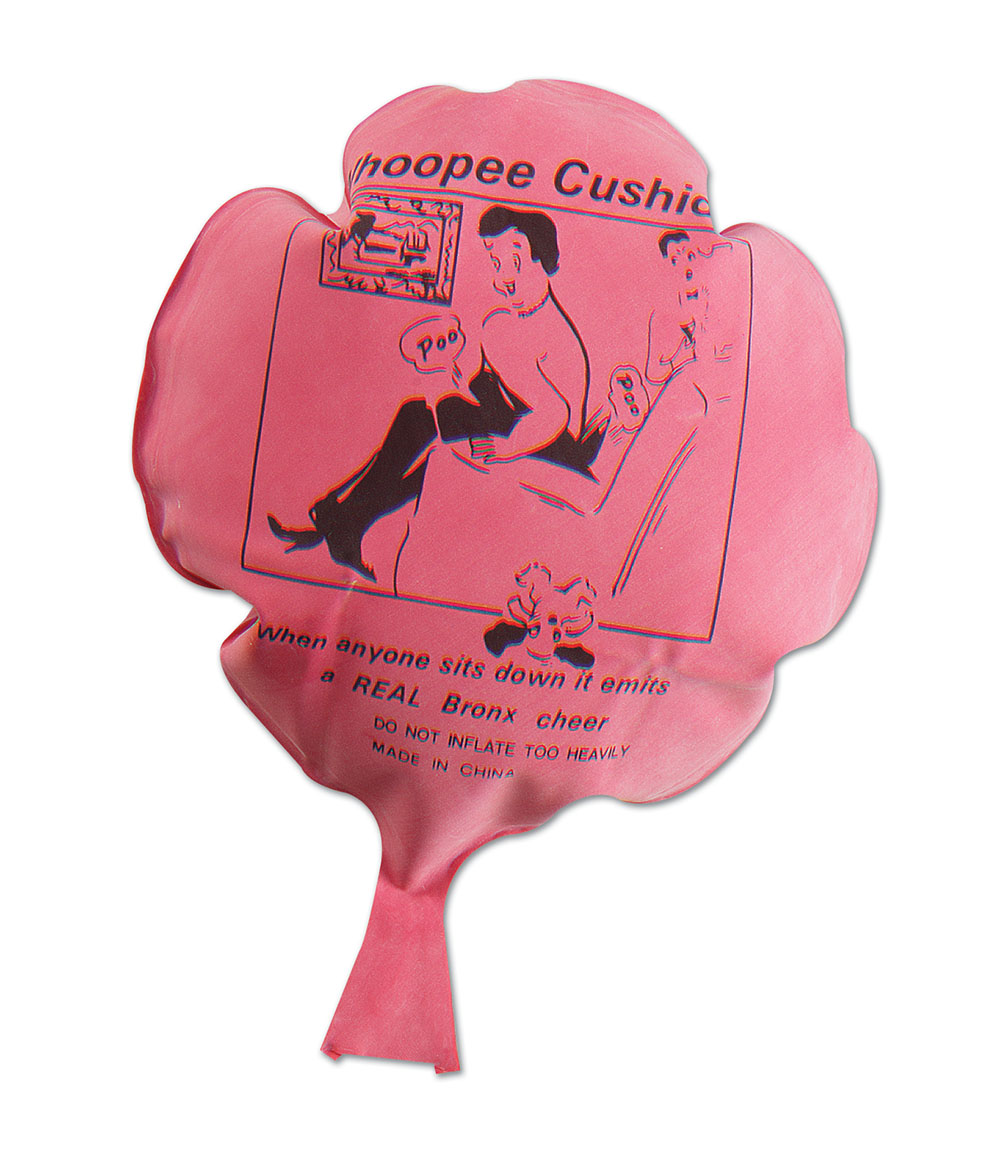 Whoopee Cushion. 6" Rubber (Asst colours)